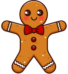christmas gingerbread man