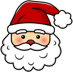 cartoon santa claus