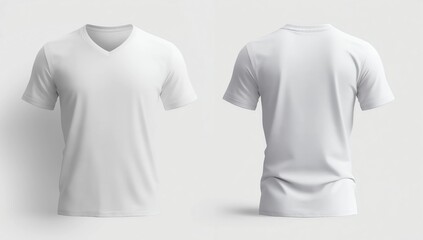 Juice Basic V-Neck T-Shirt Man unbranded white