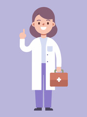 doctor with a syringe