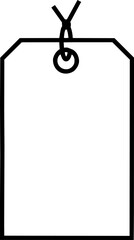 Label with Central Cord