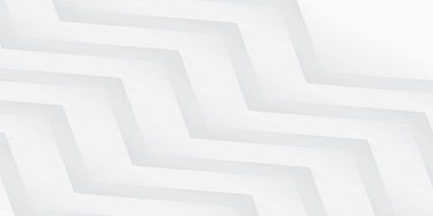 Abstract white 3d banner design background