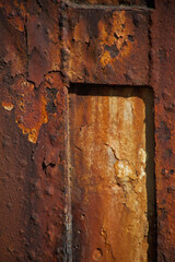 rusty metal background