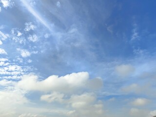 Sky and White cloud