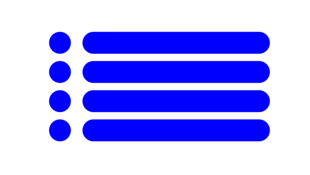 Hamburger menu bar flat icon for apps and websites. Interface Design Vector Icon of hamburger Menu. Website Navigation Icons for Mobile App and User Interface.