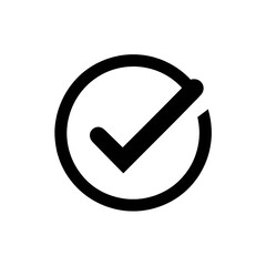 Check mark icons set. Green brush stroke check mark, tick symbols, checklist signs. Grunge brush stroke signs. Grunge checkmark design. Dirty grunge stroke checkmark sign vector illustration