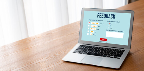 Customer feedback and review analysis by modish computer software for corporate business