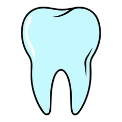 Teeth, tooth icon isolated on white, dental care, dentistry, oral health, dental hygiene, medical organ, anatomy illustration, healthcare symbol, dentist, smile, tooth structure, mouth, medical