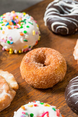 Homemade Sweet Mini Gourmet Donuts