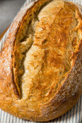 Homemade Rustic French Bread Loaf