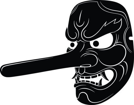 Japanese Tengu Mask A Symbolic Representation of Japanese Mythology and Folklore