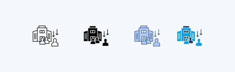 Enterprise Multiple Icon