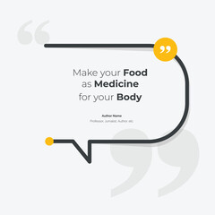 Bubble testimonial banner, quote, infographic. Social media post template designs for quotes. Empty speech bubbles, quote bubbles and text box