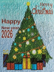 Joyful Christmas and Sparkling New Year 