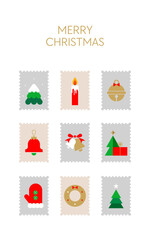 크리스마스 벡터 세트	
