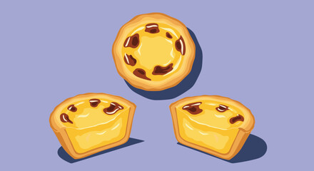 Delicious Portuguese Egg Tarts: A Culinary Delight.