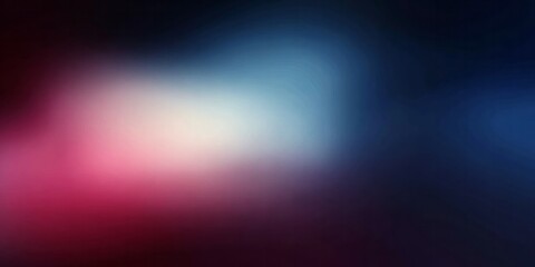 Deep blue and pink gradient background with soft light and shadow.