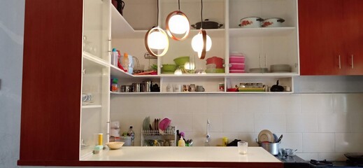 modern kitchen interior