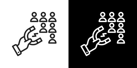 Lead Icon Line Vector Illustration