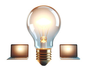 Firefly_Computers with a light bulb