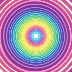 Abstract Rainbow Tunnel Vortex