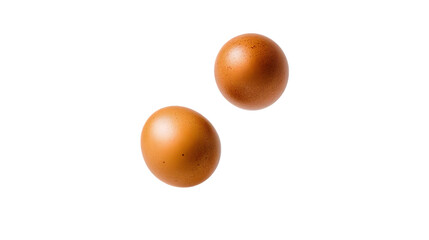 The smooth egg plum showcases vibrant texture and color, isolated on white