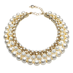 Fototapeta premium Choker Necklace with Pearls