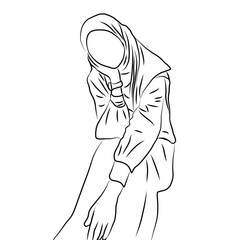 
Girl in Hijab with Thoughtful Pose
- hijab
​
- fashion
​
- muslim
​
- woman
​
- girl
​
- skirt
​
- floral
​
- contemplative
​
- urban
​
- style
​
- illustration
​
- dra
vector illustration of a woman