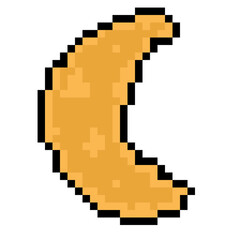 Obraz premium Moon Halloween Pixel