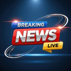 Latest News Alert Banner Design