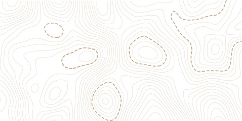 Abstract design with Seamless pattern with lines Topographic map. geographic mountain relief. Retro topographic map. geographic contour map paper texture.