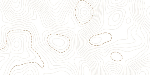 Abstract design with Seamless pattern with lines Topographic map. geographic mountain relief. Retro topographic map. geographic contour map paper texture.