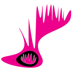 vector illustration of abstract art