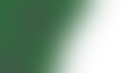 Abstract green and black gradient texture isolated on transparent background