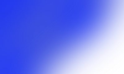 Pixelated blue gradient fading to black isolated on transparent background