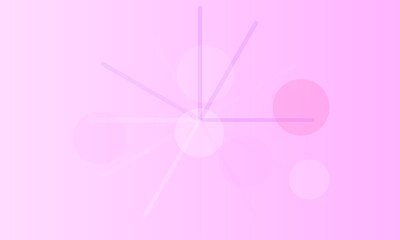 Abstract geometric shapes and lines on a soft pink gradient background