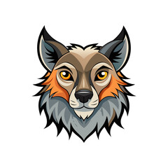 wolf head mascot