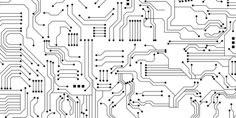 Circuit board background texture. 10eps