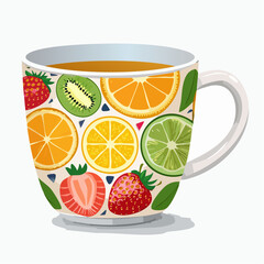 cup of tea with lemon