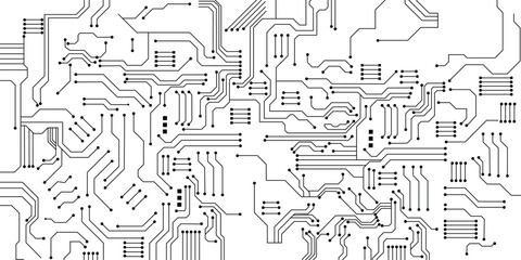 Technology background with hi-tech digital data connection system and computer electronic design