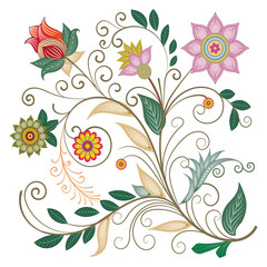 Graphic elements for vector design. Swirl vintage elements decorative illustration. 