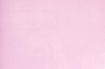 Pink tile wall chequered background bathroom floor texture. Ceramic wall and floor tiles mosaic background in bathroom and kitchen clean. Pool design pattern geometric with grid wallpaper decoration.