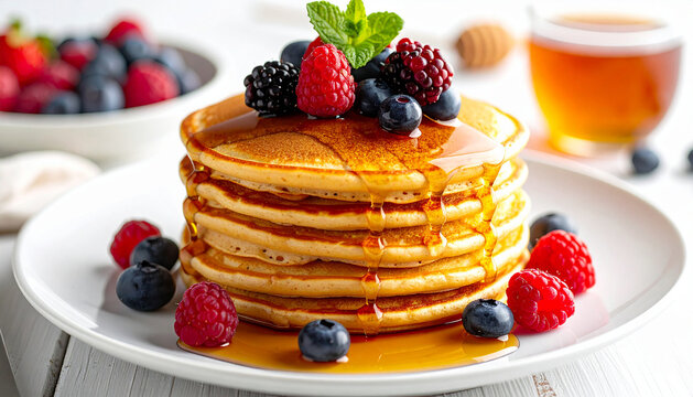Stack of Protein Pancakes