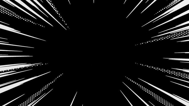 3D Hand Drawn Zoom Effect | Alpha Channel