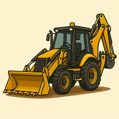 Powerful Wheel Loader With Large Front Bucket For Loading And Stockpile Management