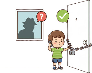 Child Abduction Prevention Education and Safety Rules Set