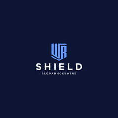 WR Shield Logo Design Inspiration