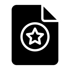 Review Vector Solid Icon, Rating Icons Collection, Feedback silhouette.
