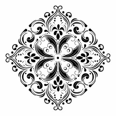 vector floral ornament