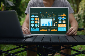 Innovative Visuals on Sustainability and Technology in Agriculture